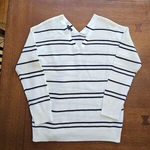 Talbots NWT Lightweight Striped Sweater Small